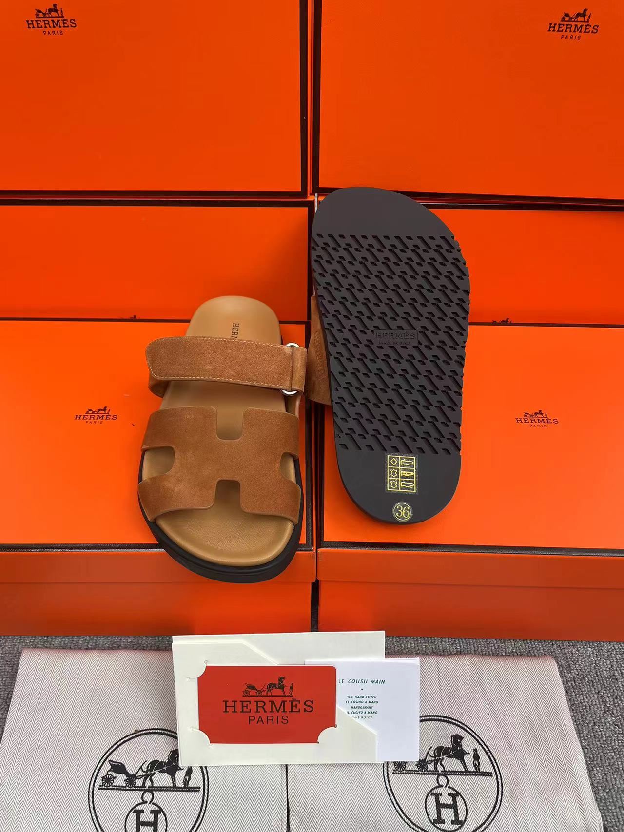 Hermes Slippers